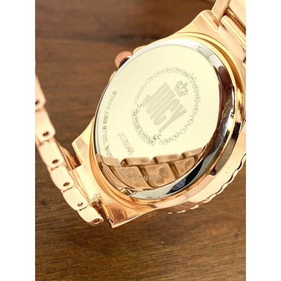 Juicy By Juicy Couture Women\'s Watch JC/5046 Quartz Silver Rose Gold Ste… main image 9